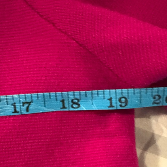 Sezane Magenta Button-Front Knit Cardigan - Picture 6 of 11